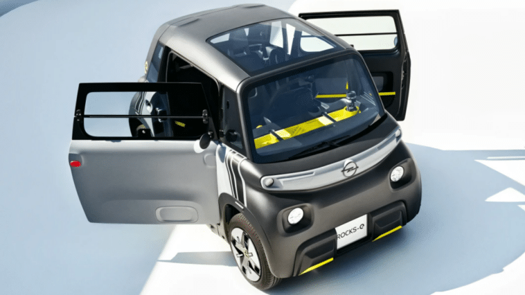 Opel Rocks modernisée : la microcar électrique réinvente son look et ses options à découvrir !