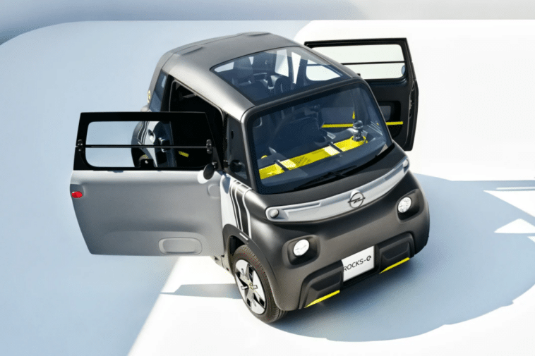 Opel Rocks modernisée : la microcar électrique réinvente son look et ses options à découvrir !