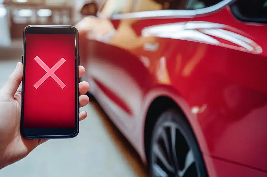 Clé physique ou clé numérique ? Cette marque de voiture a subi une panne insolite