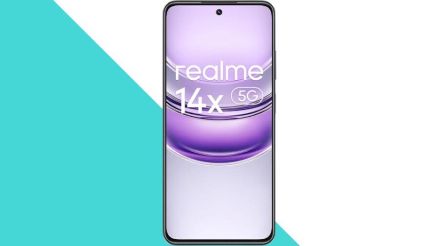 Vue de face du Realme 14x