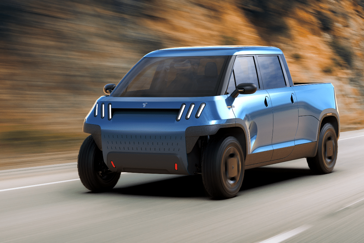 Voici le croisement parfait entre la MINI et le Cybertruck : un pick-up compact et puissant !