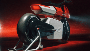 La moto électrique Ichiban semble sortir d'un film de science fiction