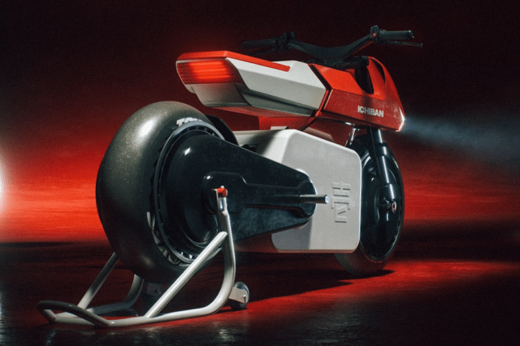 La moto électrique Ichiban semble sortir d'un film de science fiction