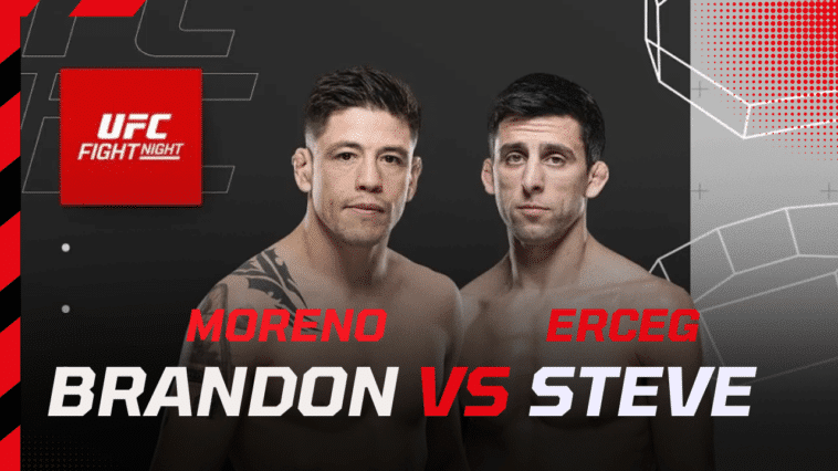 regarder UFC Fight Night: Moreno vs. Erceg gratuitement