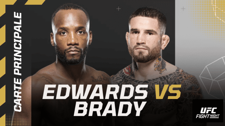 regarder UFC Fight Night: Edwards vs. Brady gratuitement