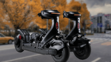 Les skis électriques qui dévalent le bitume à 80 km/h, c’est possible !