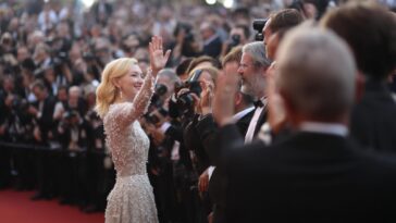image générée de Cate Blanchett pendant sa carrière