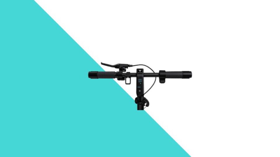 Focusur le guidon de la trottinette Engwe Y10