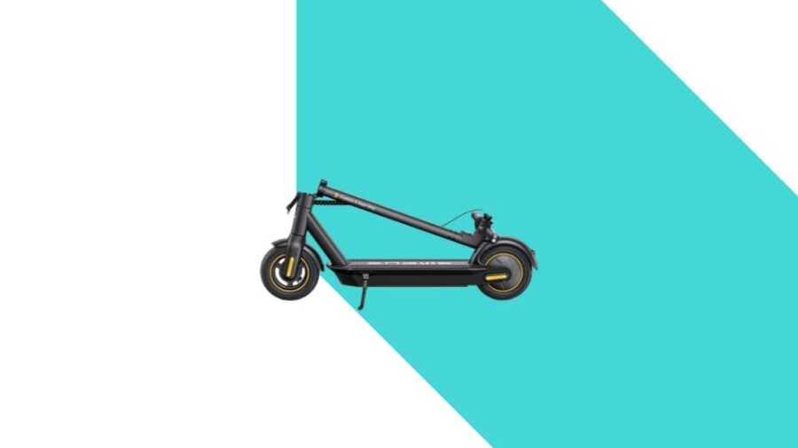 Vue pliée de la trottinette Engwe Y10