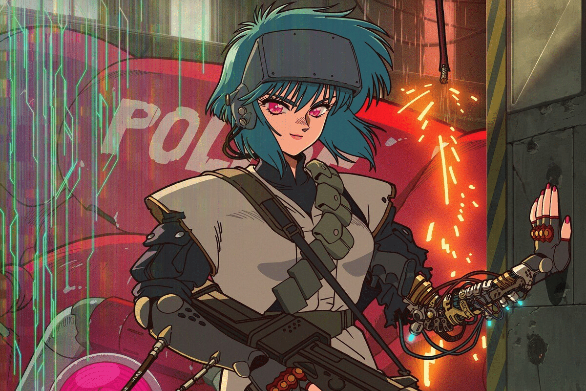 Le studio Science SARU revisite Ghost in the Shell version Dan da dan