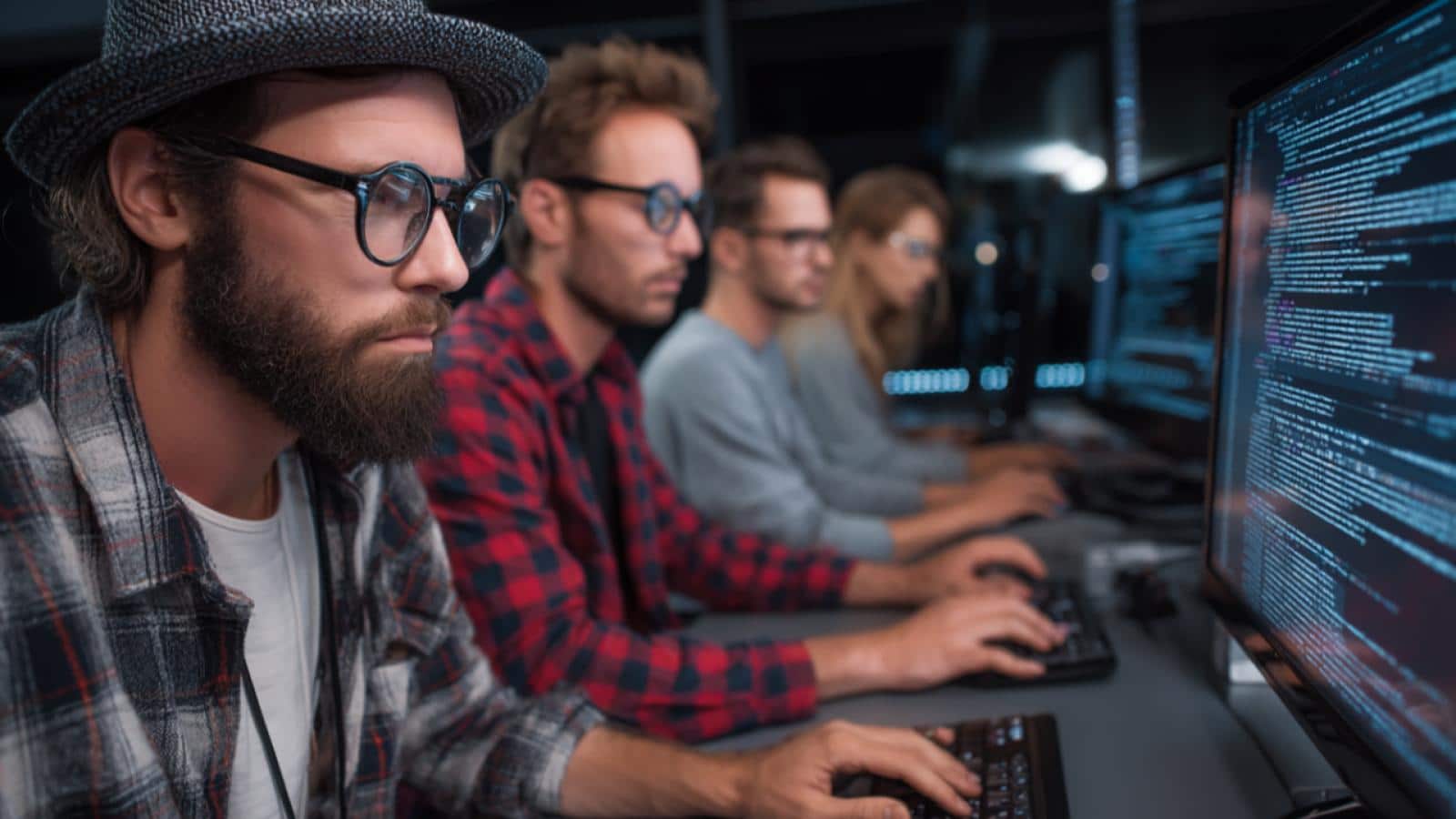 image générée sur le sujet de l'IA et la cybersécurité