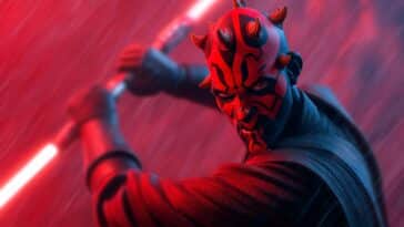 Dark Maul de Star Wars dans une série anime en préparation