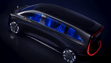 Mercedes a réussi à combiner le luxe et l'électrique dans leur nouveau Van