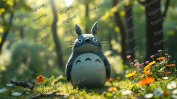 image de Totoro avec filigrane