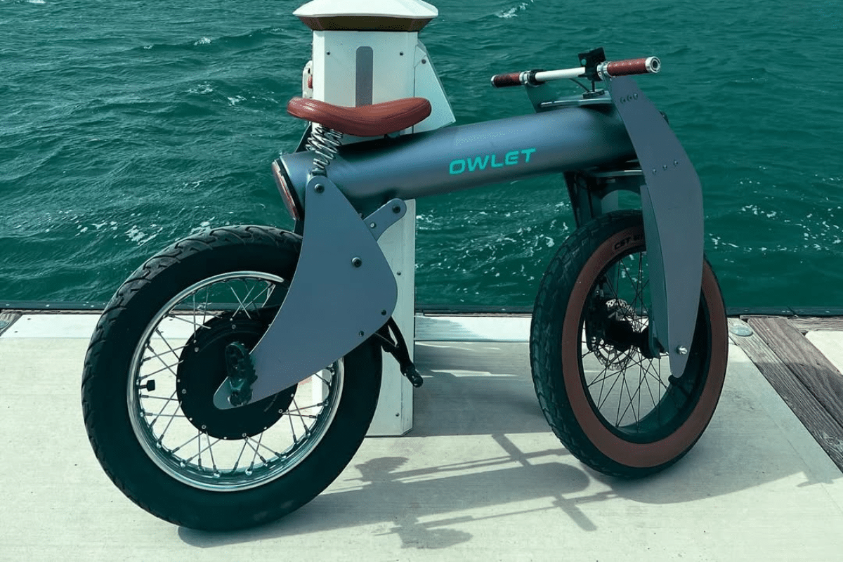 La startup Owlet a développé un vélo électrique avec zéro pédale