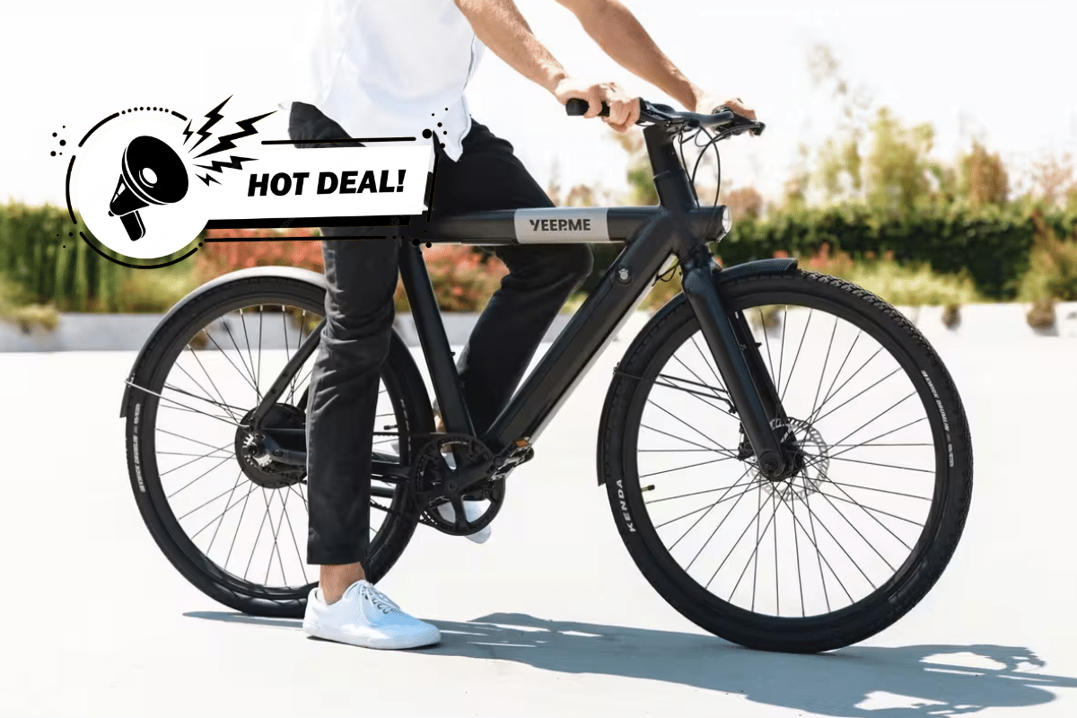 Le YEEP.ME DAY SPORT : Un superbe vélo électrique qui coûte moins de 900 euros maintenant !
