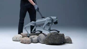 image du chien robot de la startup Luna