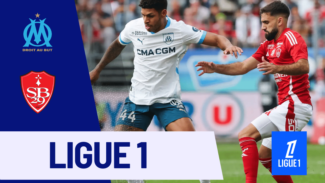 regarder Marseille vs Brest gratuitement