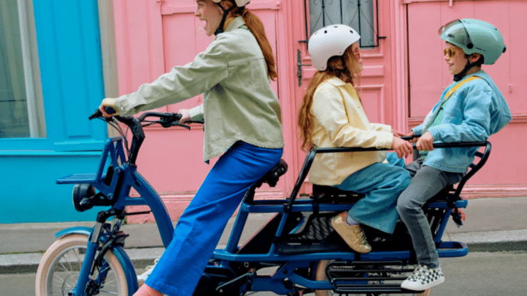 Découvrez ce vélo cargo signé Gaya qui combine sécurité et mobilité familiale