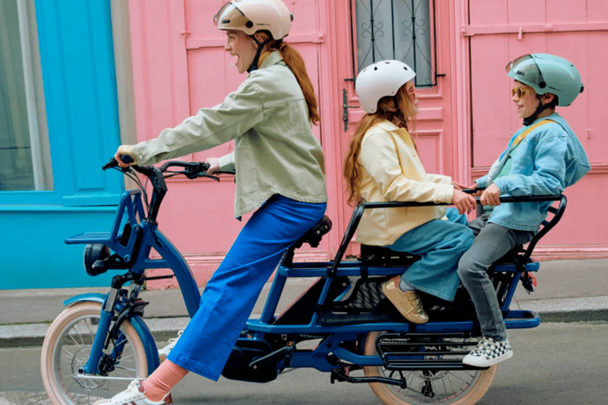 Découvrez ce vélo cargo signé Gaya qui combine sécurité et mobilité familiale