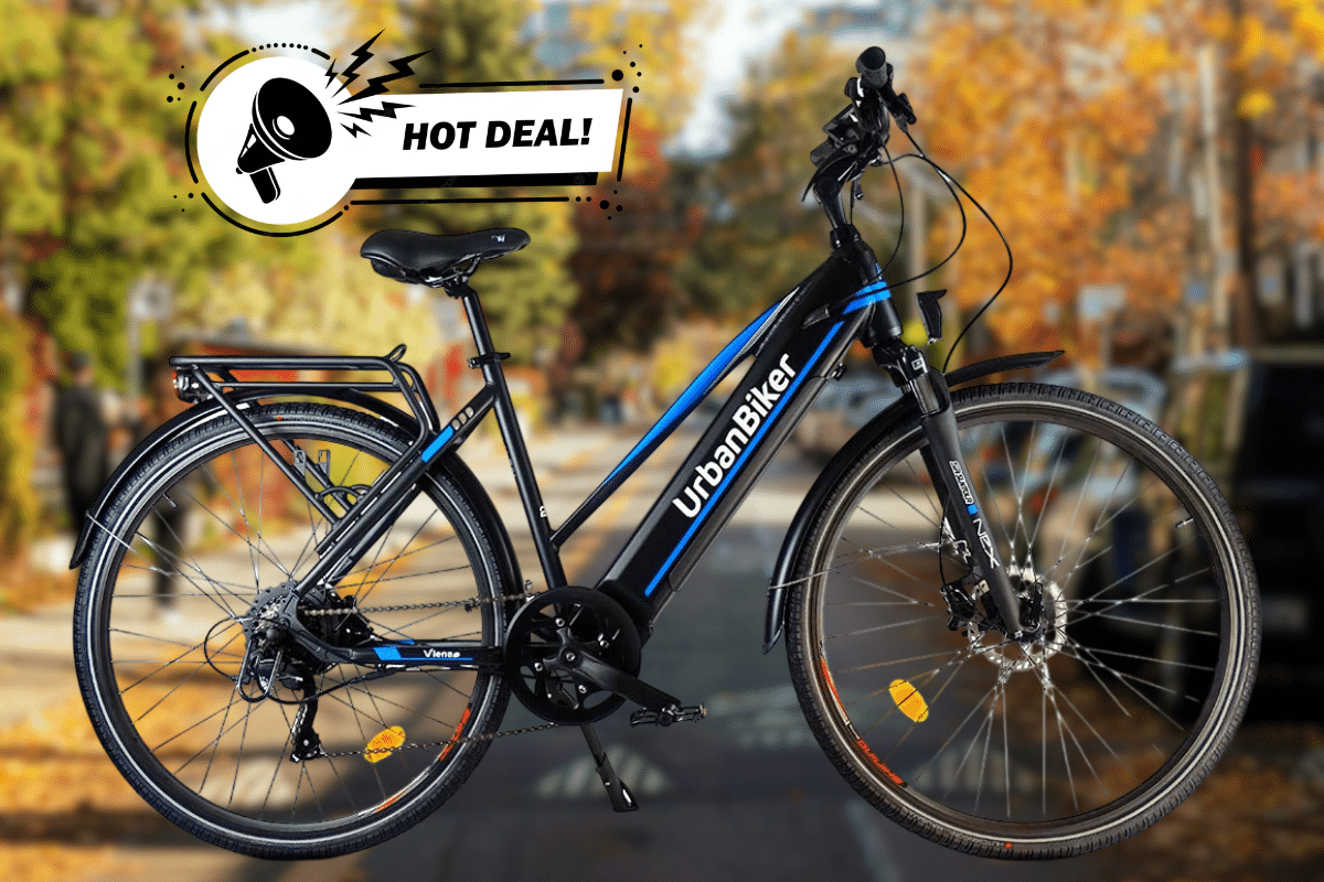 Partez à l'aventure avec le Urbanbiker Viena à moins de 1400€