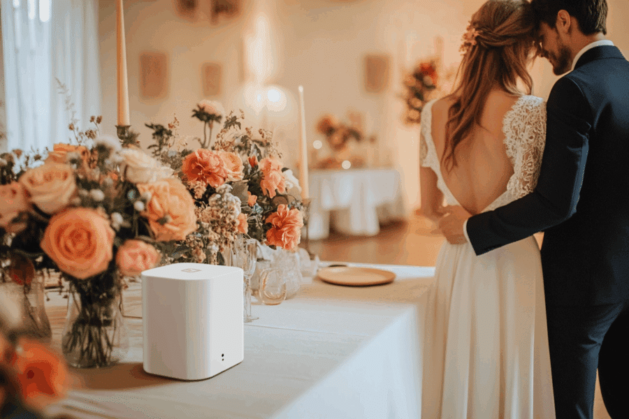 NETGEAR : touche high-tech au mariage