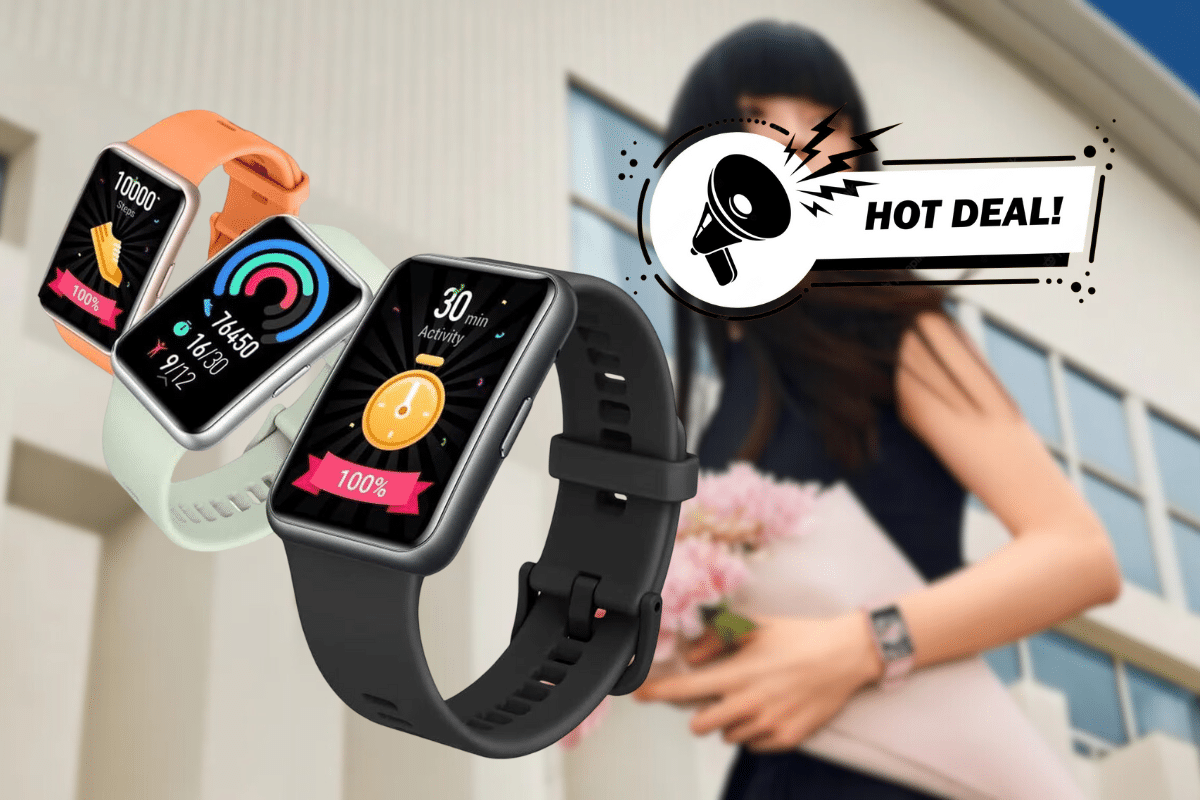 Pour la fête des mères, Decathlon propose la smartwatch Huawei Watch Fit à moins de 90€