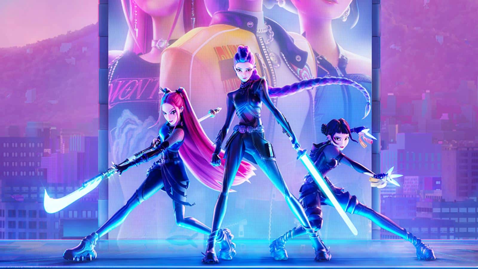KPop Demon Hunters poster