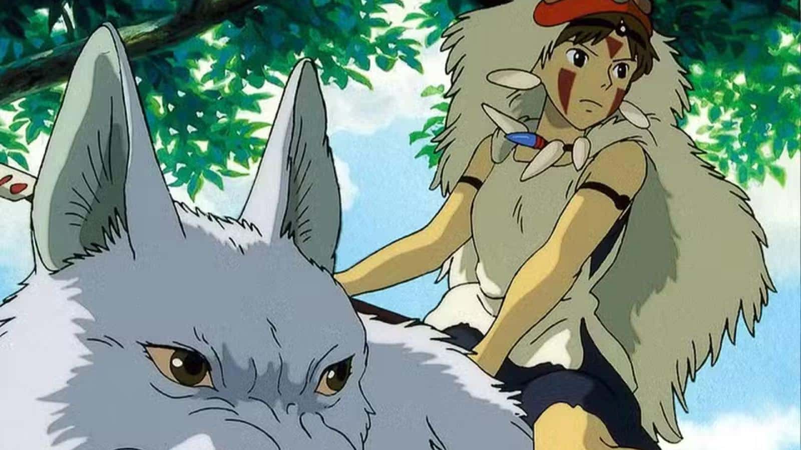 inspiration Miyazaki Princesse Mononoké poster