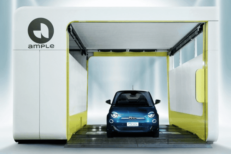 Batteries à la demande : la Fiat 500e lance un service de changement de batterie en Europe !