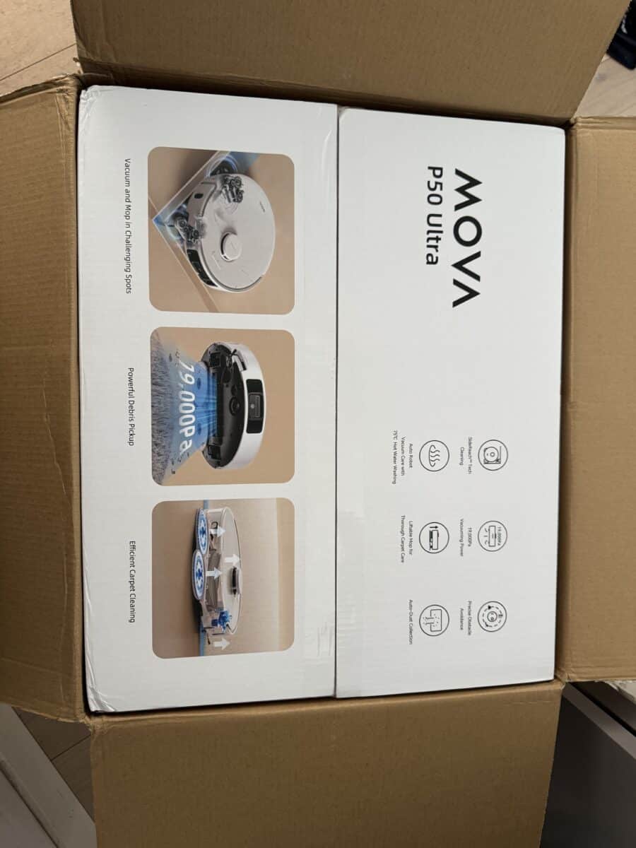 Test complet de l’aspirateur robot Mova P50 Ultra