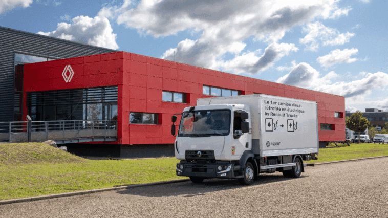 Renault utilise le rétrofit pour transformer ses anciens camions en électriques