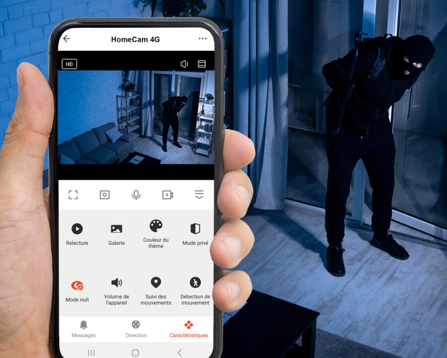 HomeCam i‑4G d’Avidsen