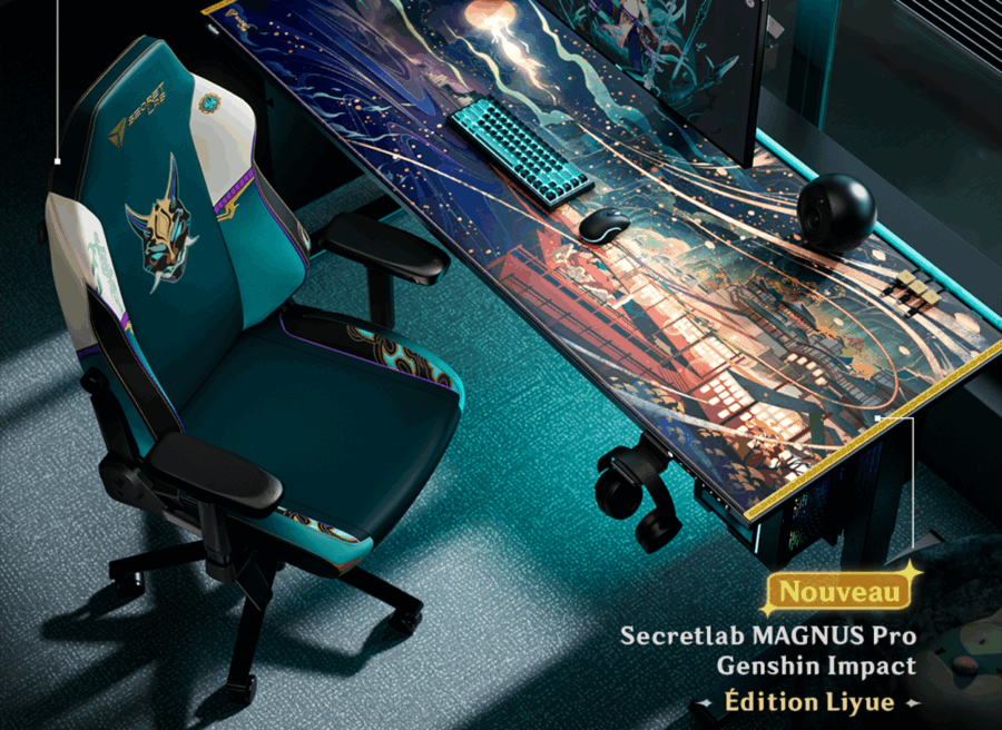 Collection Secretlab x Genshin Impact