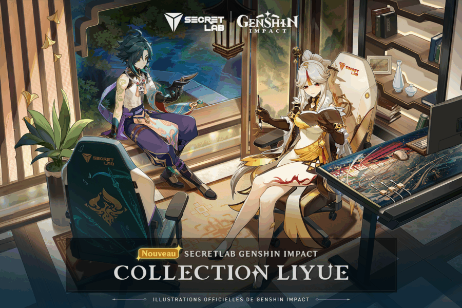 Collection Secretlab x Genshin Impact