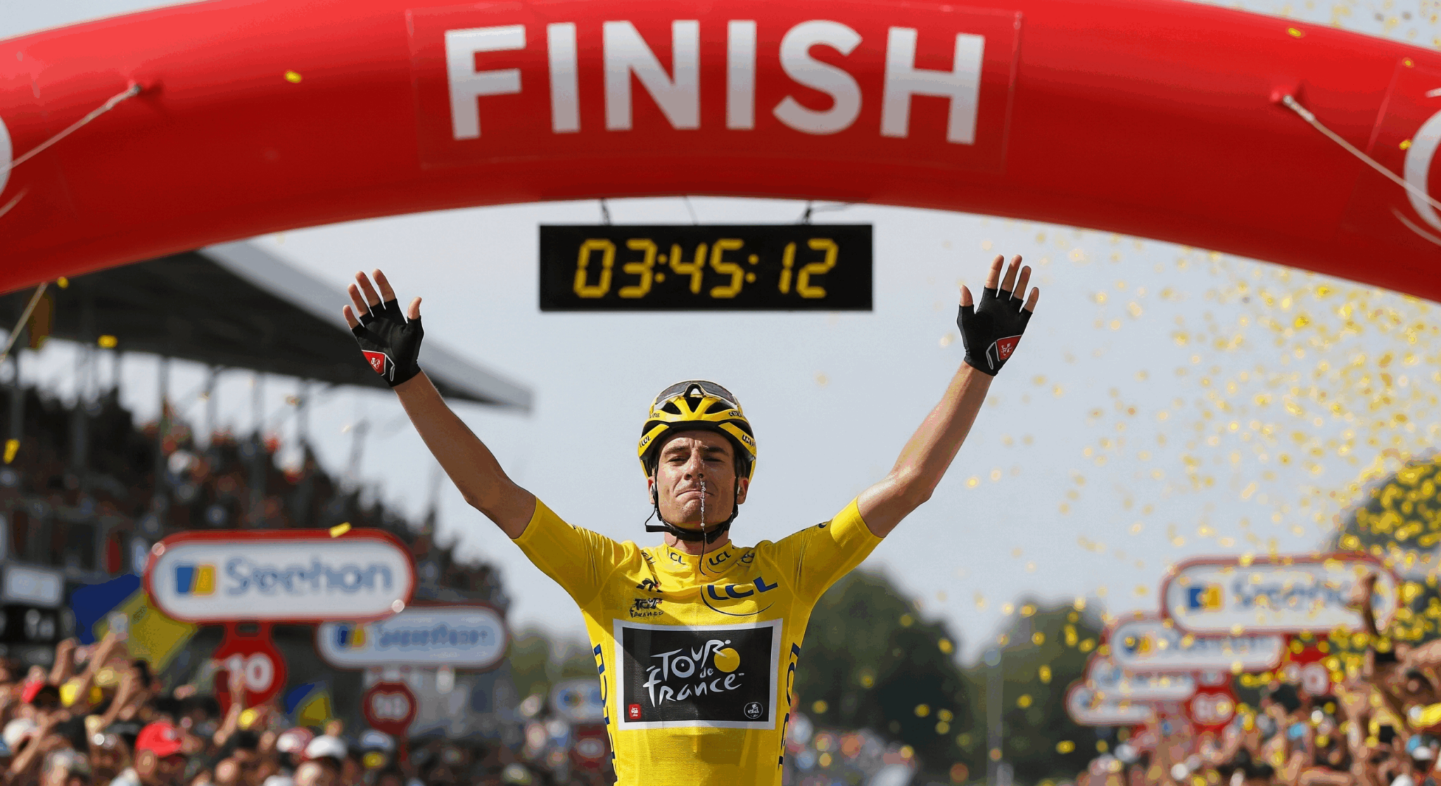 plateforme tour de france 2025 - arrivée