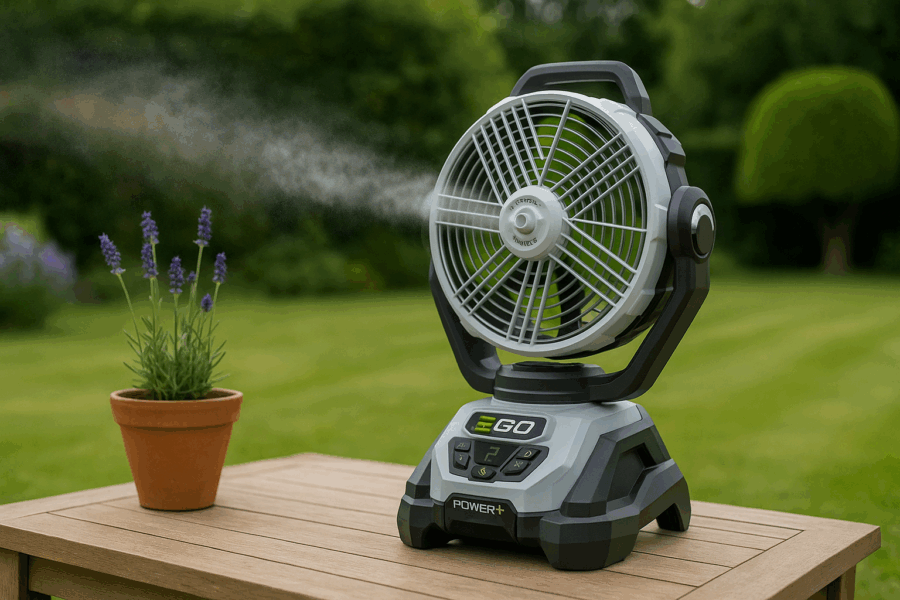 J’ai testé le ventilateur brumisateur EGO FN1000E : peut-il vraiment rafraîchir sans compromis ?