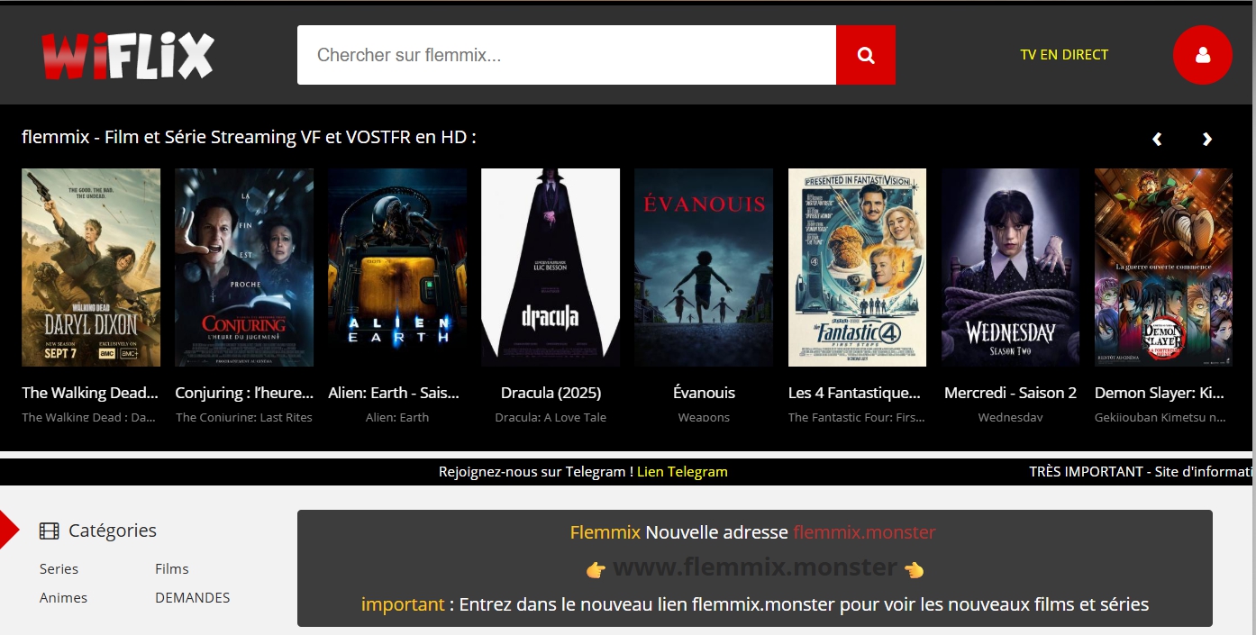 flemmix wiflix septembre 2025
