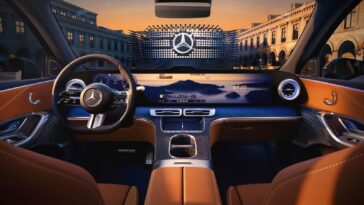 Mercedes-Benz boutons physiques