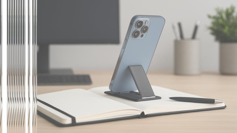 J’ai testé le Phoneside Note : ce support malin transforme votre carnet en station mobile