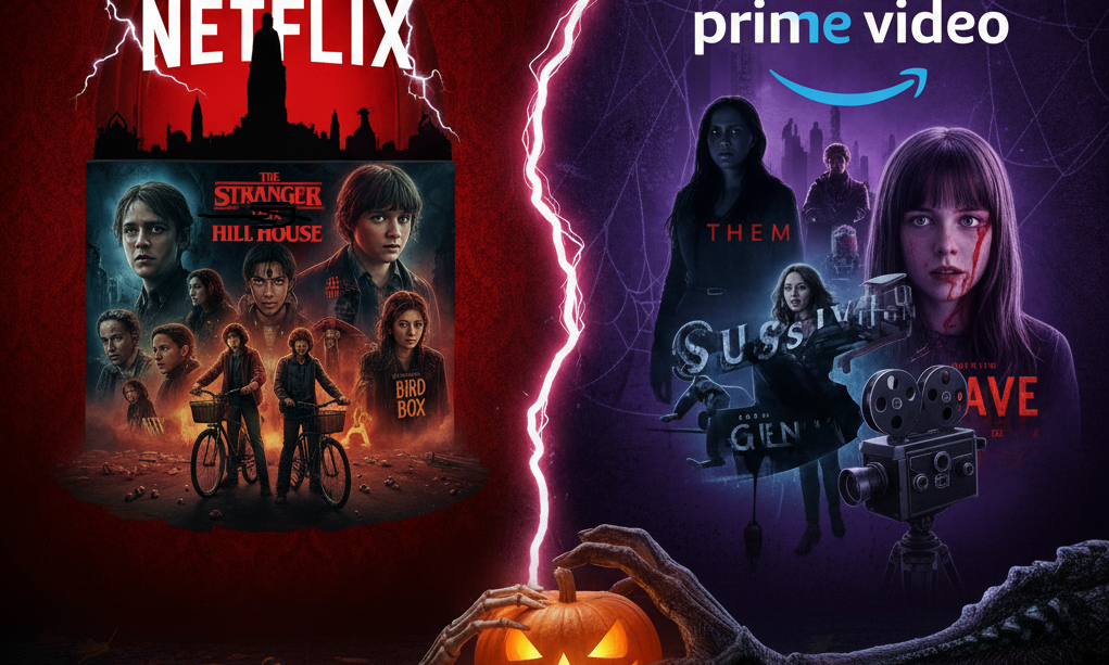 Netflix vs Amazon Prime qui a la meilleure sélection Halloween - image en une