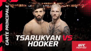 UFC Fight night Tsarukyan vs. Hooker