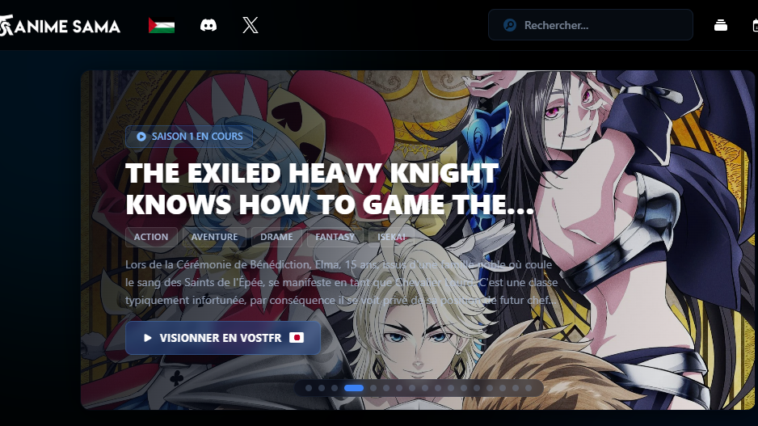 capture accueil anime-sama.to