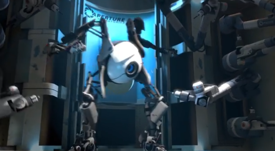 Mini-jeux Noël - Portal 2