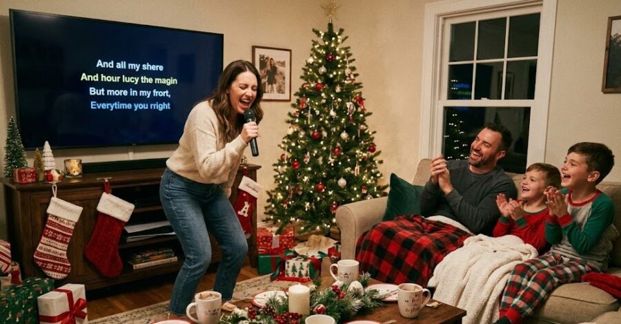Mini-jeux Noël - karaoke