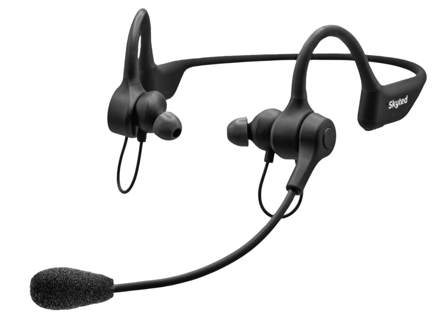 Le casque Skyted 320 sur Fond blanc