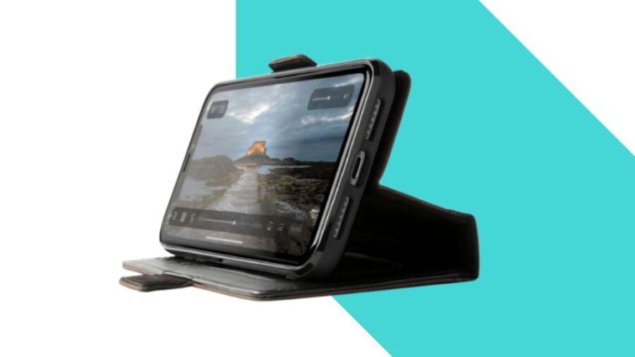 La coque Twelve South comme support pour regarder des vidéos sur smartphone
