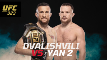 UFC 323 : Dvalishvili vs Yan 2