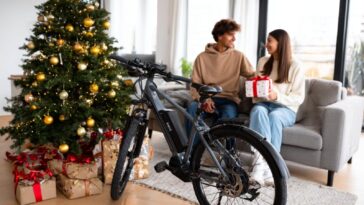 cadeau de Noël cycliste
