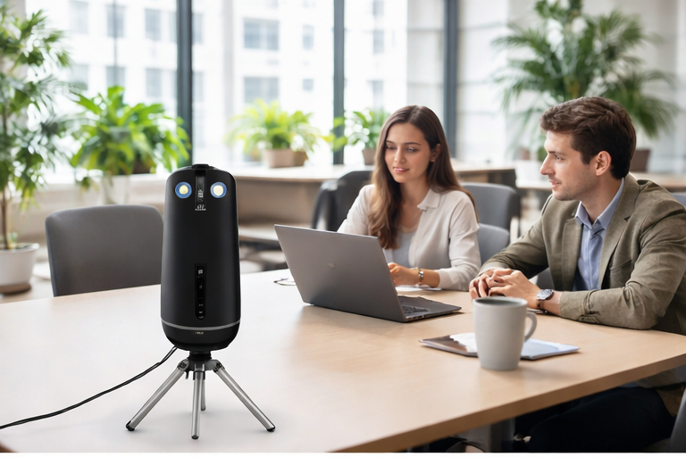 Meeting Owl 4+ avec Expansion Mic : que vaut vraiment ce kit tout-en-un pour la visioconférence ?